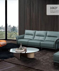 SOFA VĂNG BỌC DA NHẬP KHẨU - MODEL 1063